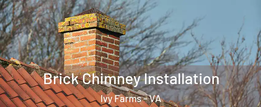 Brick Chimney Installation Ivy Farms - VA