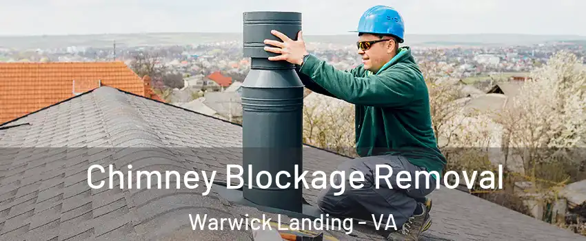 Chimney Blockage Removal Warwick Landing - VA