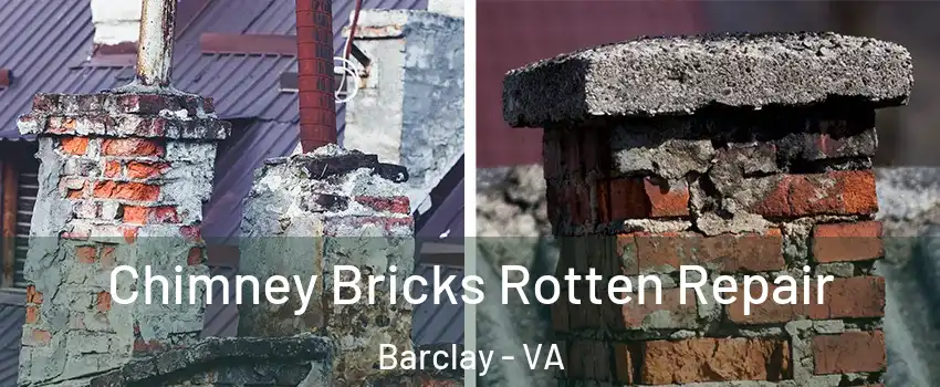 Chimney Bricks Rotten Repair Barclay - VA