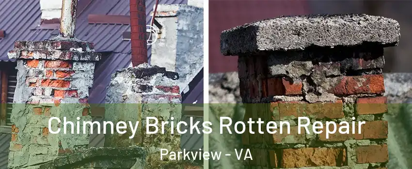 Chimney Bricks Rotten Repair Parkview - VA