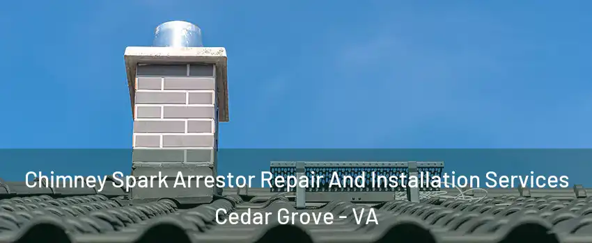 Chimney Spark Arrestor Repair And Installation Services Cedar Grove - VA