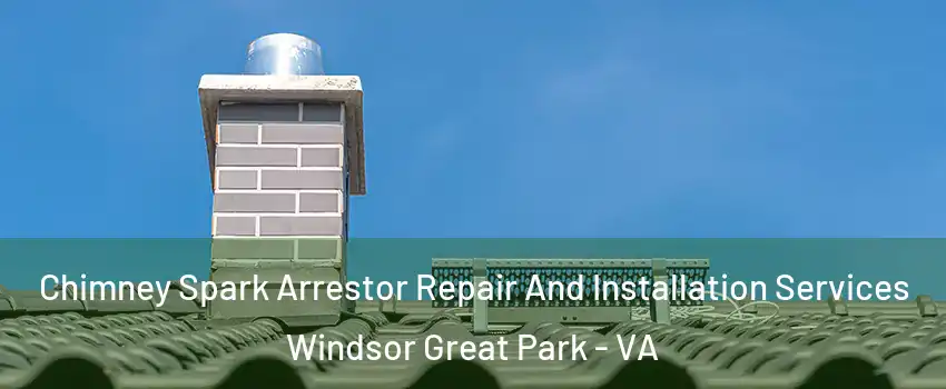 Chimney Spark Arrestor Repair And Installation Services Windsor Great Park - VA