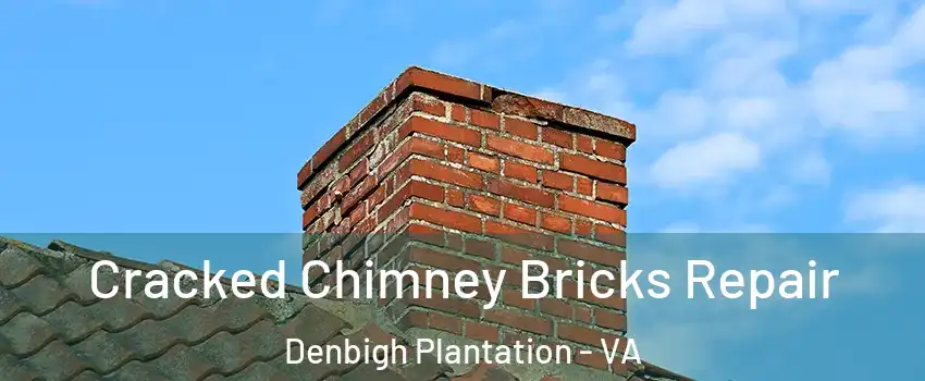 Cracked Chimney Bricks Repair Denbigh Plantation - VA