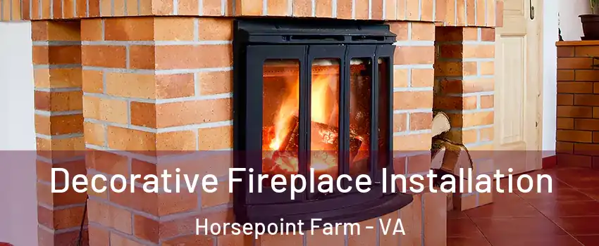 Decorative Fireplace Installation Horsepoint Farm - VA