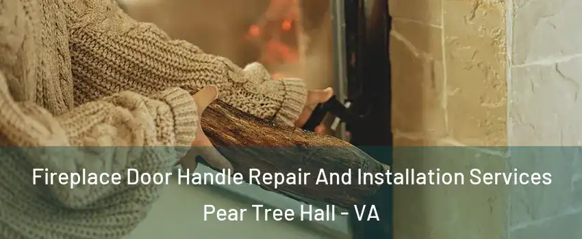 Fireplace Door Handle Repair And Installation Services Pear Tree Hall - VA