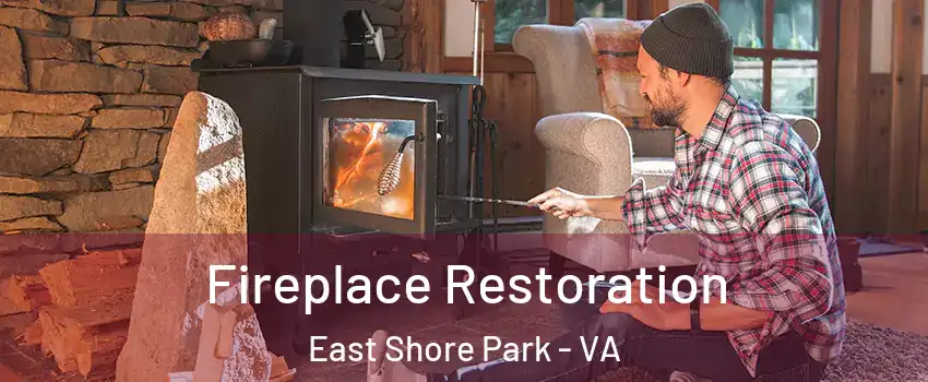 Fireplace Restoration East Shore Park - VA