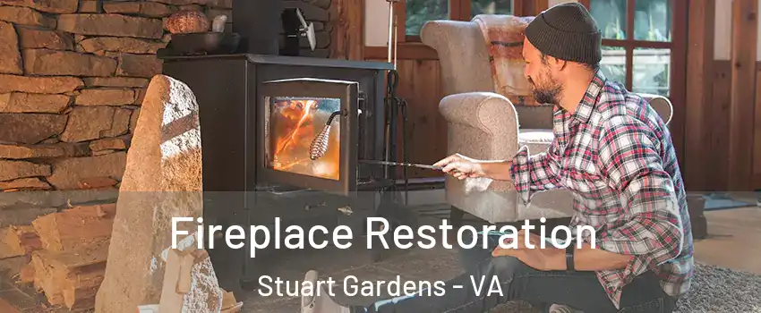 Fireplace Restoration Stuart Gardens - VA