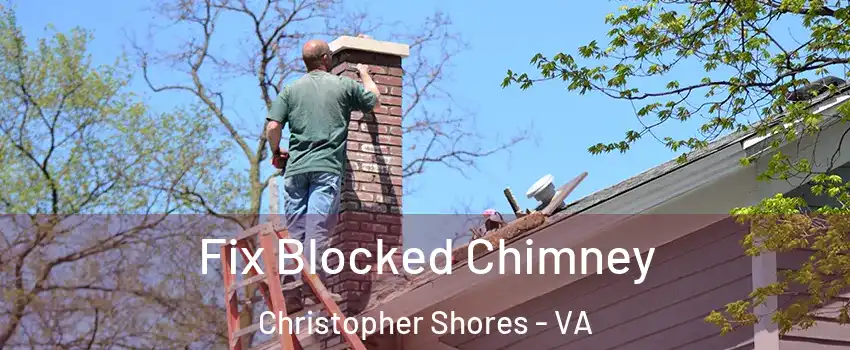 Fix Blocked Chimney Christopher Shores - VA