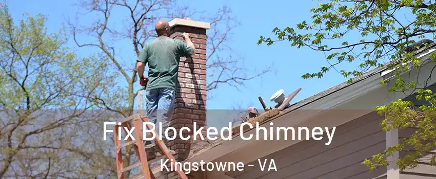 Fix Blocked Chimney Kingstowne - VA