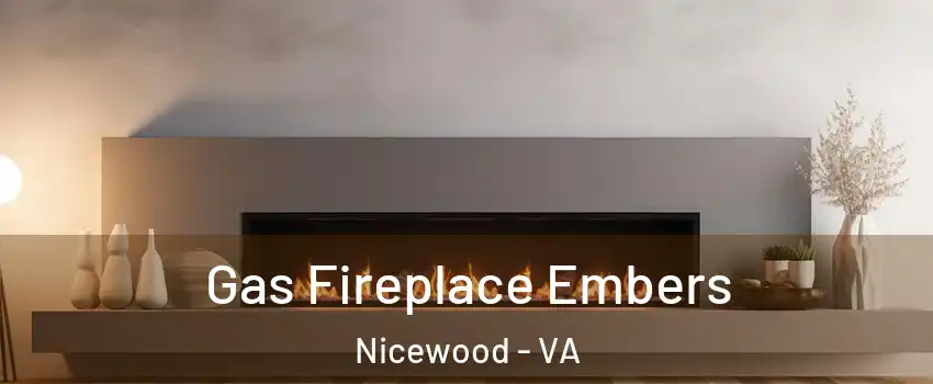 Gas Fireplace Embers Nicewood - VA