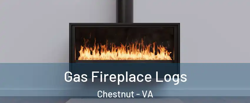 Gas Fireplace Logs Chestnut - VA