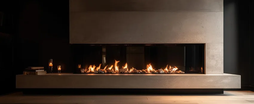 Gas Fireplace Ember Bed Design Services in Maxwell, Virginia