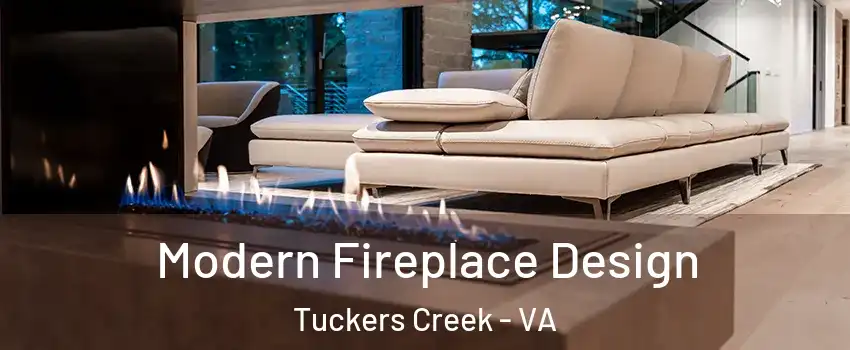 Modern Fireplace Design Tuckers Creek - VA