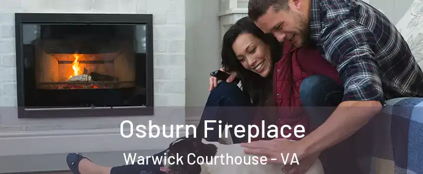 Osburn Fireplace Warwick Courthouse - VA