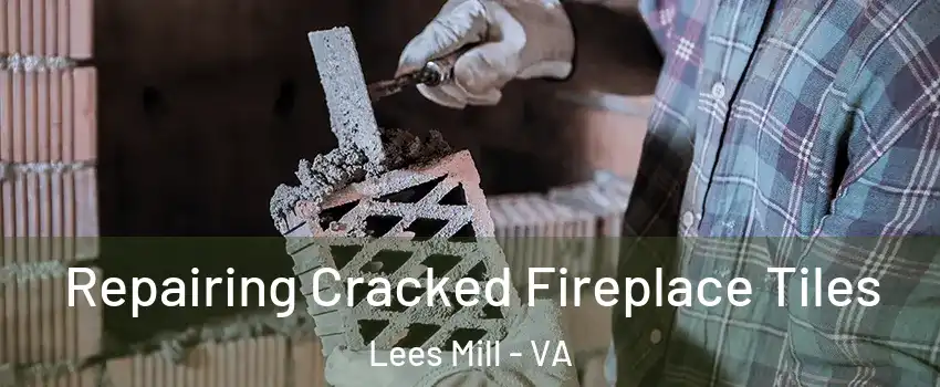 Repairing Cracked Fireplace Tiles Lees Mill - VA